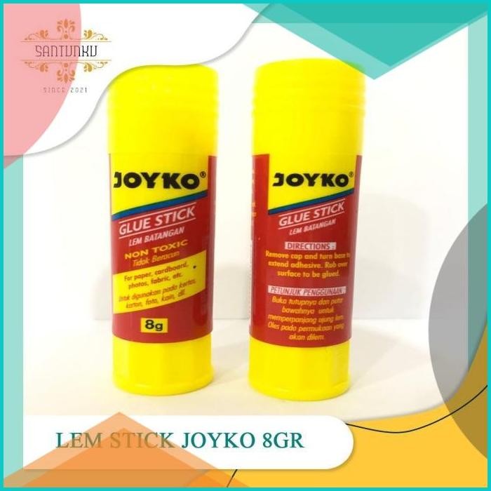

LEM STICK JOYKO 8gr / LEM BATANG JOYKO GS-09 / GLUE STICK [SANTUNKU]