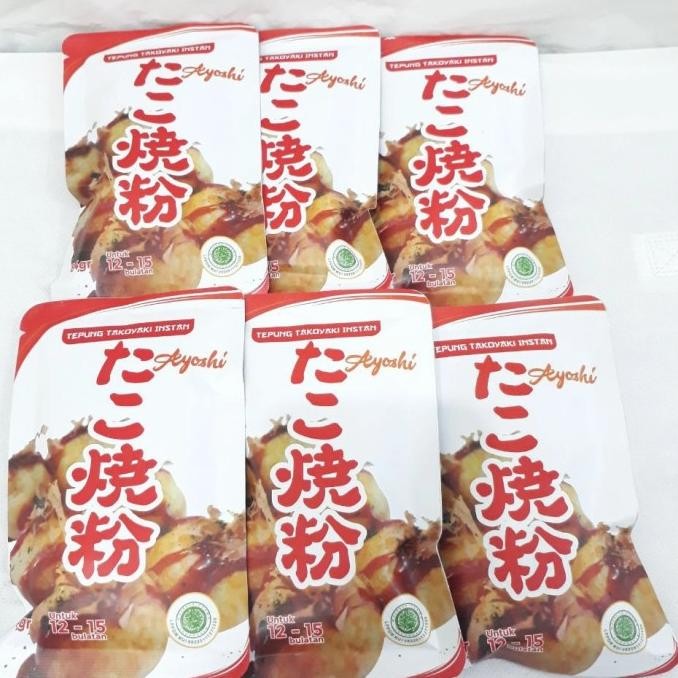 

Tepung Takoyaki Instan Ayoshi Khas Jepang Halal Praktis Sudah Gurih