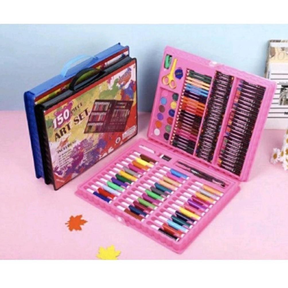 

io-98 [DM89] PENSIL WARNA 150PCS - ALAT TULIS SET CRAYON COLOURING SET 150PCS ART Viral