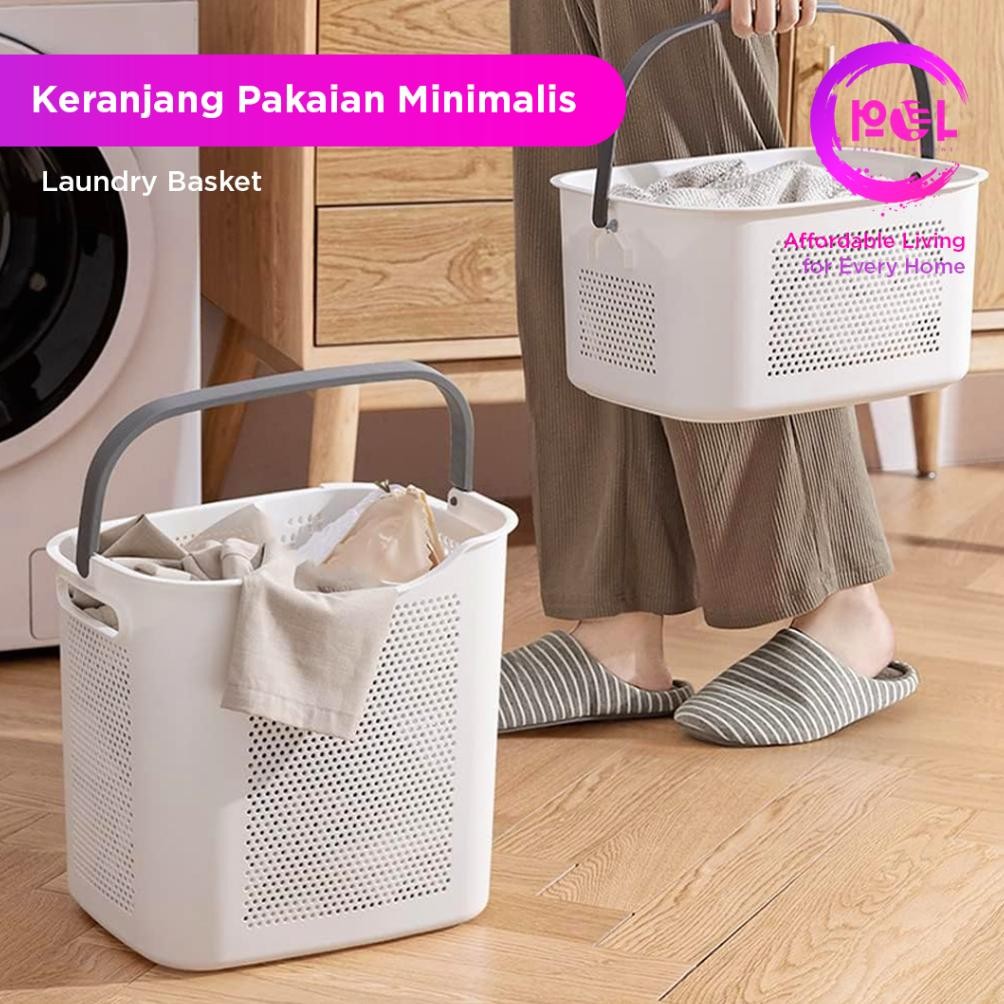 Keranjang Laundry Baju Kotor Plastik | Laundry Bag | Keranjang Serbaguna | Keranjang IKEA