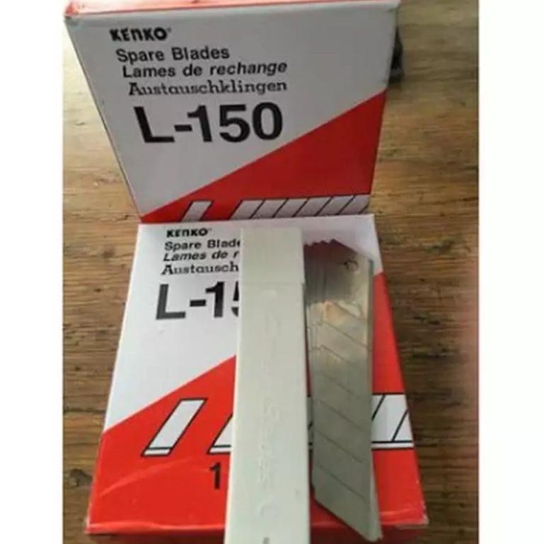

ORIGINAL ISI PISAU CUTTER KENKO L 150 (harga perpack isi 12 tube) nt-137