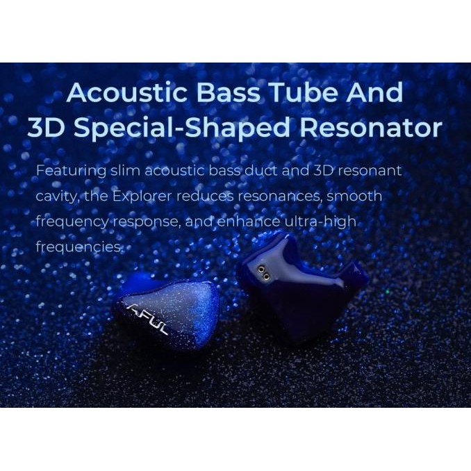 Aful Explorer High Performance 1Dd+2Ba Hybrid Drivers In-Ear Iem