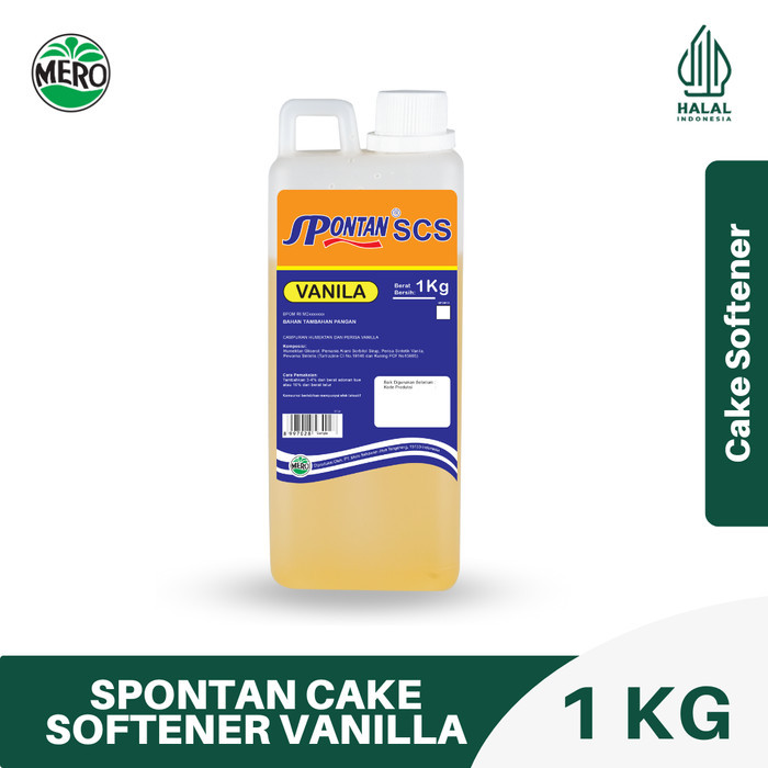 

BERKUALITAS Spontan Cake Softener (SCS) Vanilla 1Kg