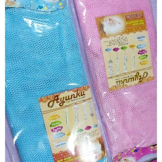 1 Pcs Kain Ayun Jaring + Kelambu Ayunan Baby Ayunku Tanpa Per.!