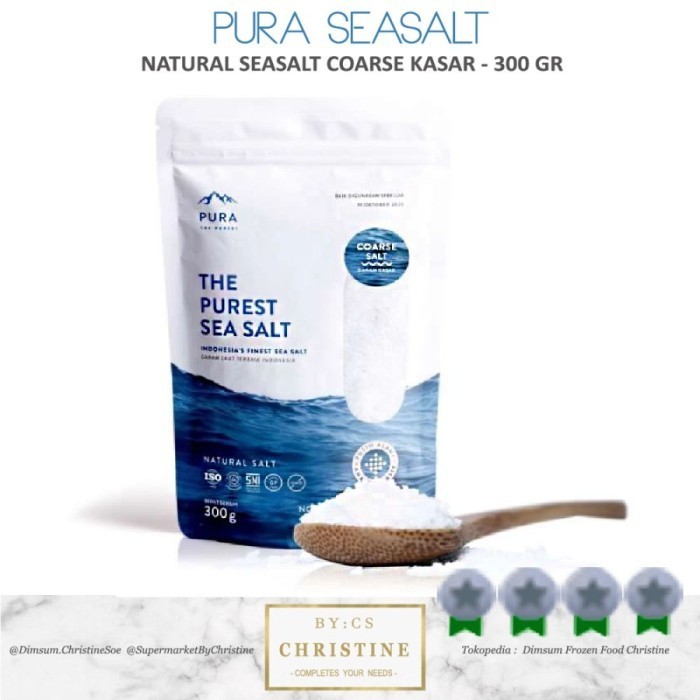 

Celtic Sea Salt Natural Seasalt Garam Laut Repack 250 Gr - Pura Goo637 - Adelineez