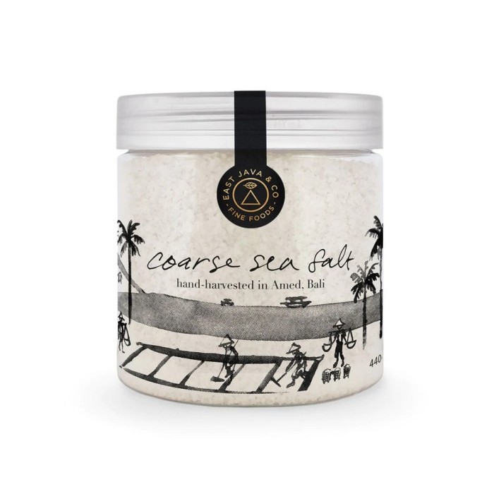 

East Java & Co Coarse Sea Salt 400Gr Garam Kasar - Adelineez