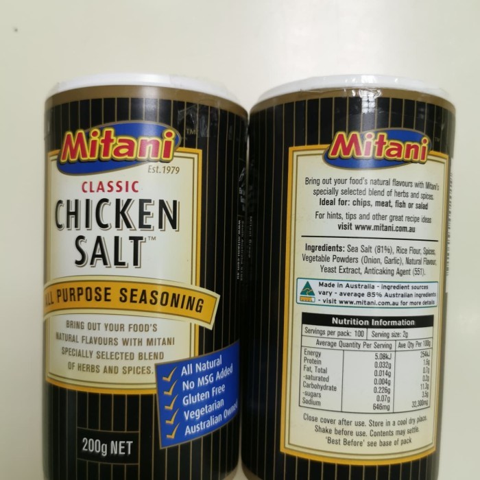 

Chicken Salt Mitani 200 Gr - Adelineez