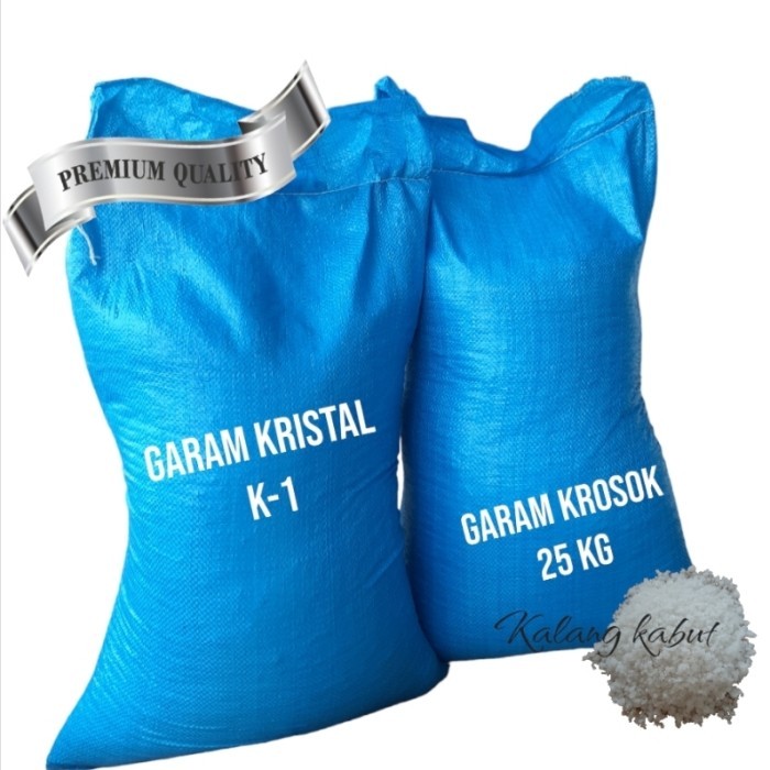 

Garam Krosok - Garam Kristal - Garam Kasar Non Yodium - 25 Kg - Adelineez