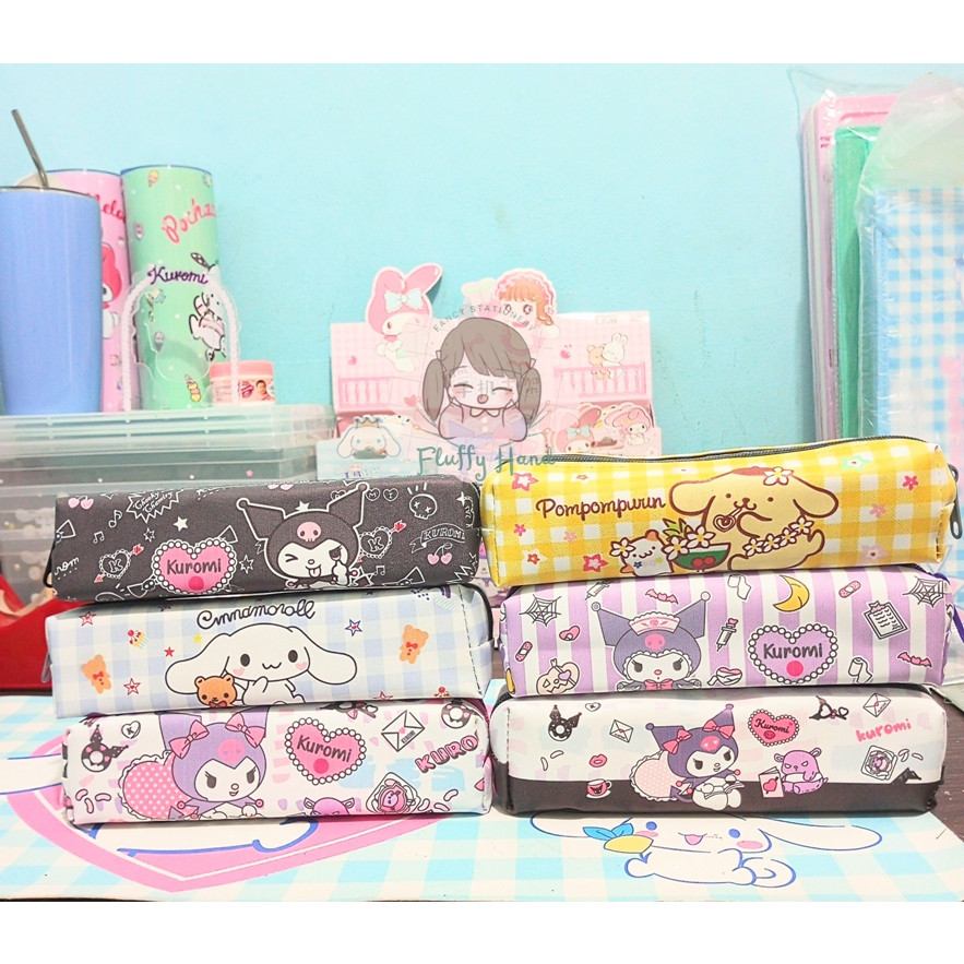 

KOTAK PENSIL PULPEN TEMPAT PENSIL PULPEN MURAH RISLETING MOTIF LUCU SANRIO