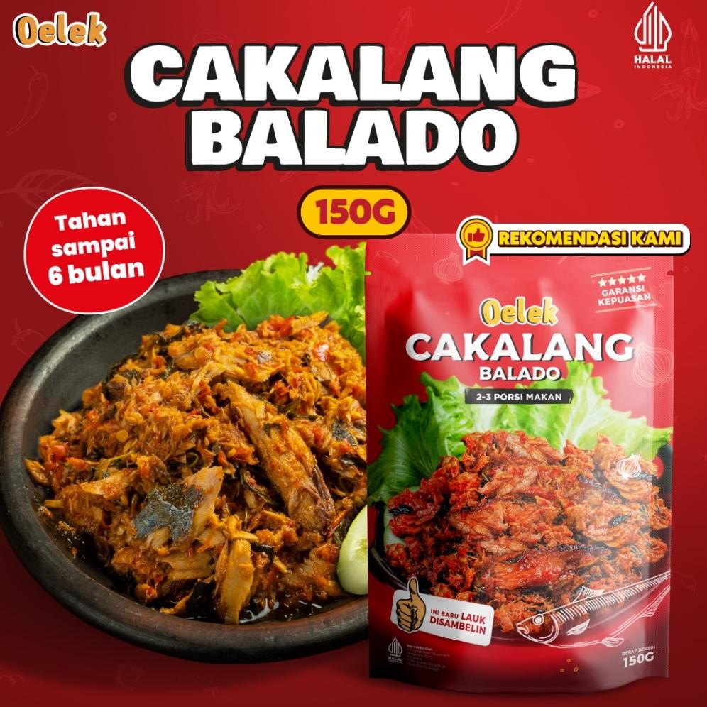 

Oelek Cakalang Balado Oelek/ Cakalang Suwir/ Ikan Cakalang