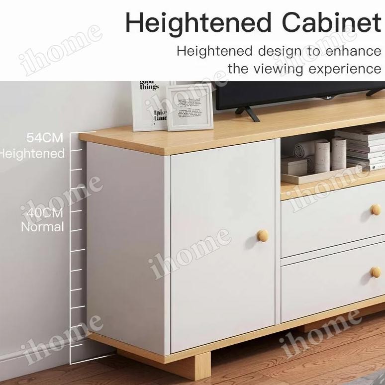 IH Meja Tv Minimalis Rak Tv Minimalis modern Lemari TV Bufet Tv Minimalis Kayu Modern