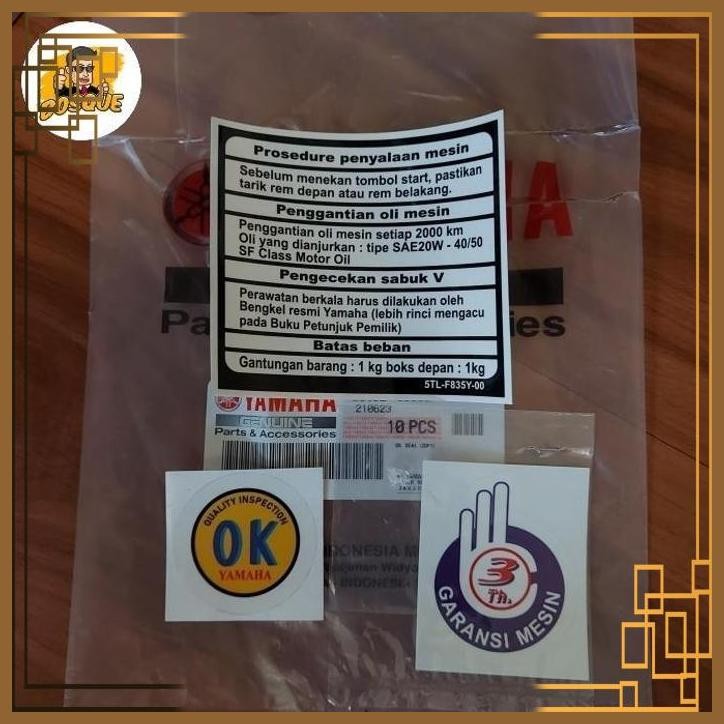 

[BQG] STICKER OK PROSEDUR BAHAN SEPERTI ORI