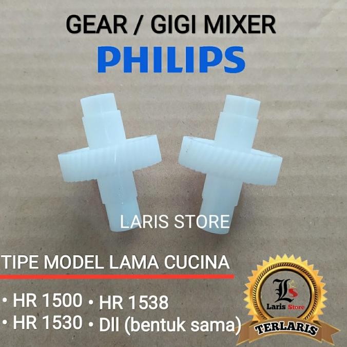 PROMO Gear Gigi Mixer Philips HR 1500 HR 1530 HR 1538 Cucina Original