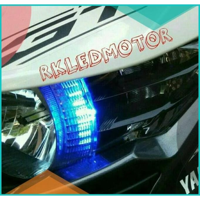 Lampu Senja Lampu Kota Biru Motor MobilT10 Led Cahaya Biru Superbrigh