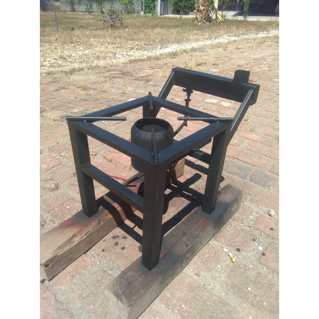 kompor bahan bakar oli bekas + blower