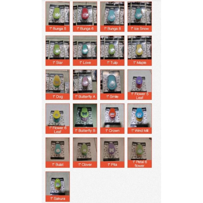 

Special Sale! Size 2 inch (5cm) 1 inch (2.5cm) Craft Puncher Kids DIY Paper Cutter Embossing Tools Sale