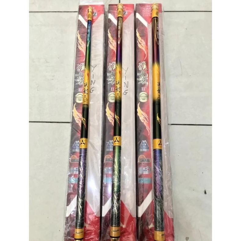 hjg-7 Obral sale 12.12 Joran Tegek Threefish Xitao/Xi Ying/Xi Chun 360 450 540 ( 1 SET LENGKAPN ) Te