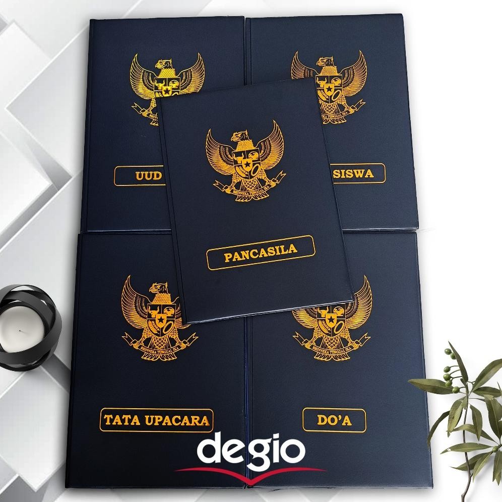 

hj-45 Map upacara / Perlengkapan map upacara ( 1 set isi 5 ) Termurah