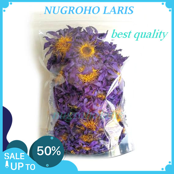 

BUNGA LOTUS BIRU KERING / DRIED BLUE LOTUS / DRIED FLOWER / BLUE LOTUS KUALITAS TERBARU !!! READY STOK !!