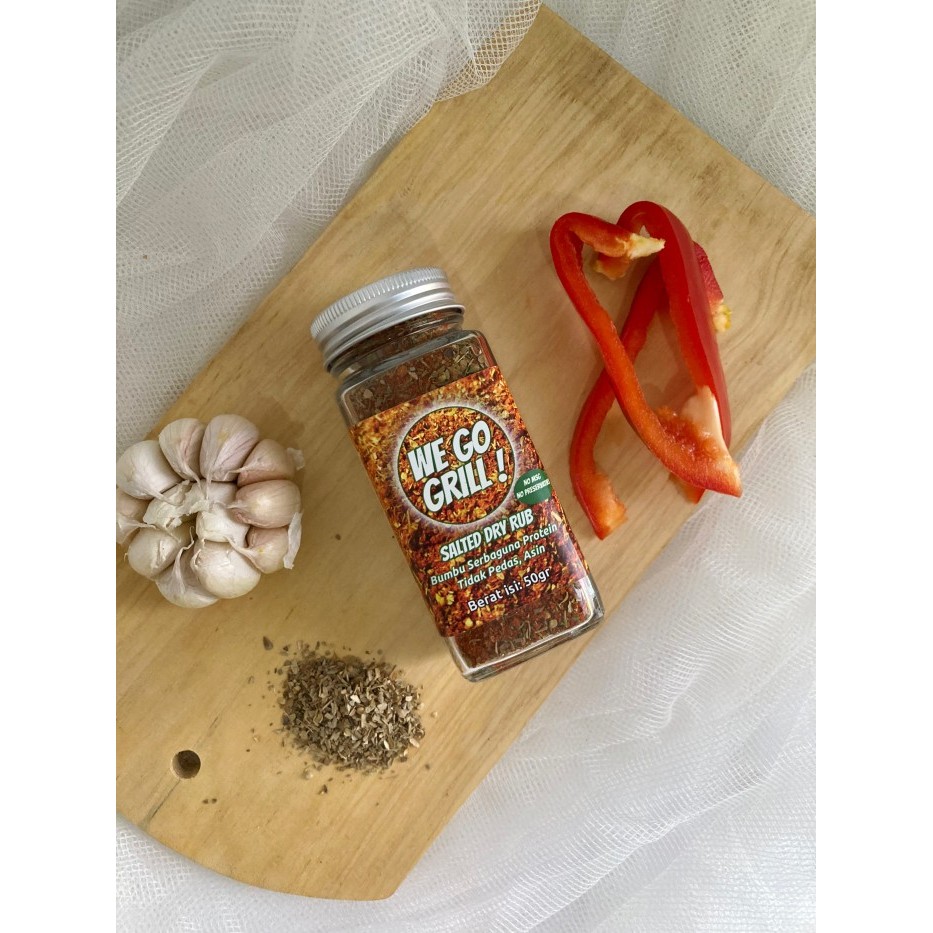 

Sale We Go Grill - Salted Dry Rub - Bumbu Masak Instan