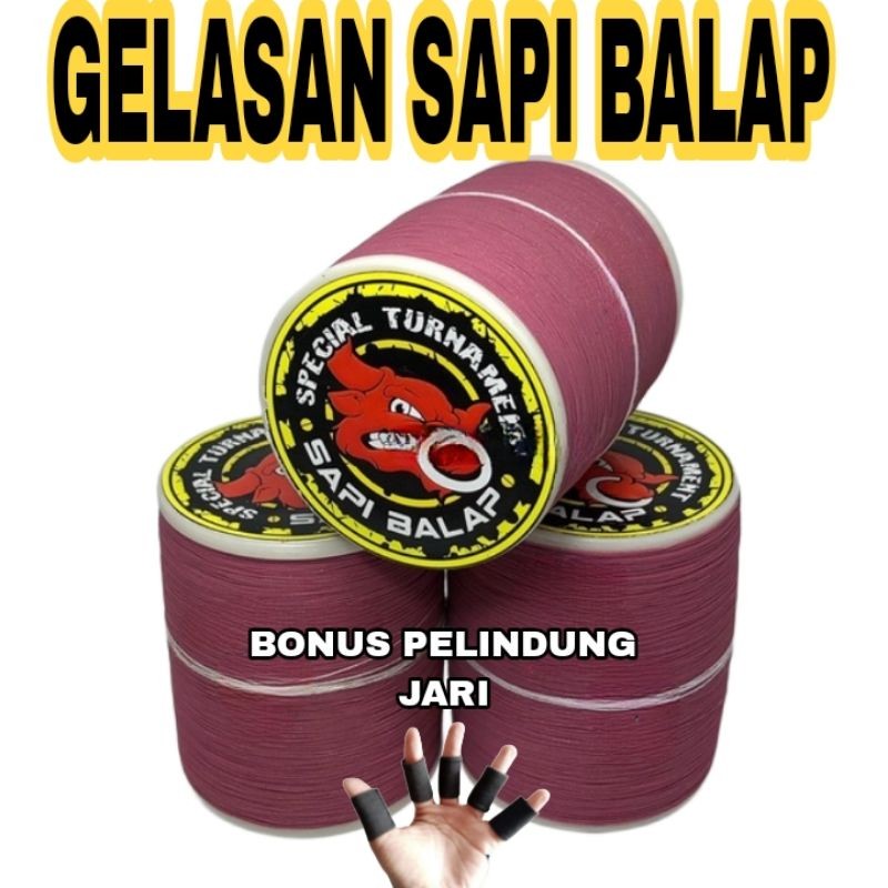 Gelasan Sapi Balap Panjang 2000Yard 1Pack (Isi 10pcs)