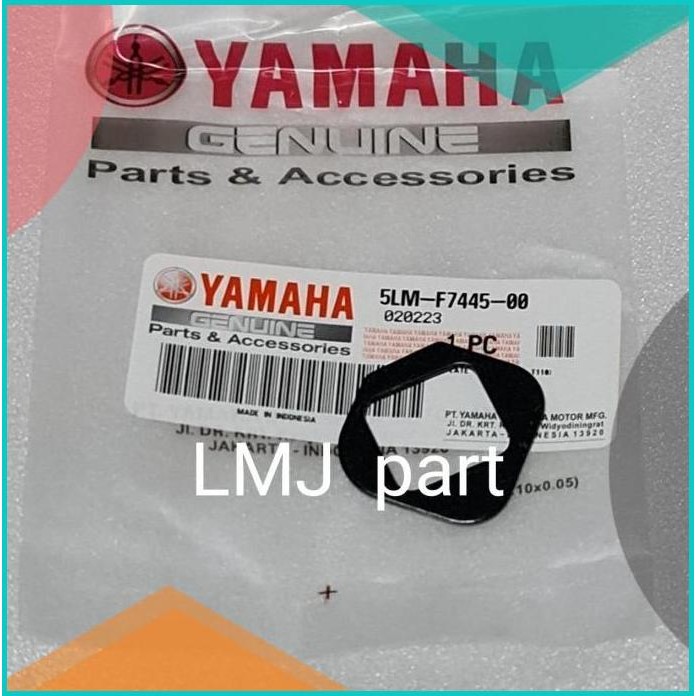 BESI PLAT PENAHAN KARET FOOTSTEP BELAKANG MIO LAMA XEON RC GT 125 YGP