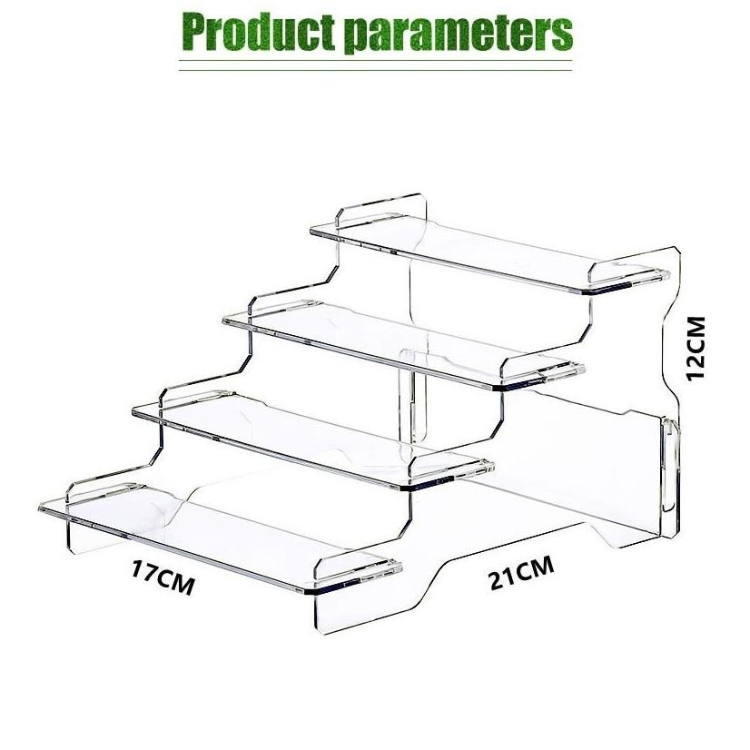 Action Figure Acrylic Stand Display Set / Base Rak Akrilik Action Figure / Rak Kacamata Tingkat