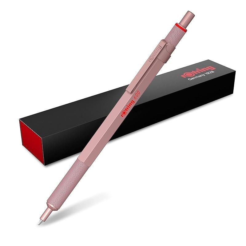 

rOtring Bolpoin Rotring 600 rose gold, ukuran sedang, berbahan dasar minyak, impor resmi 2183912 |F2B30AA3|