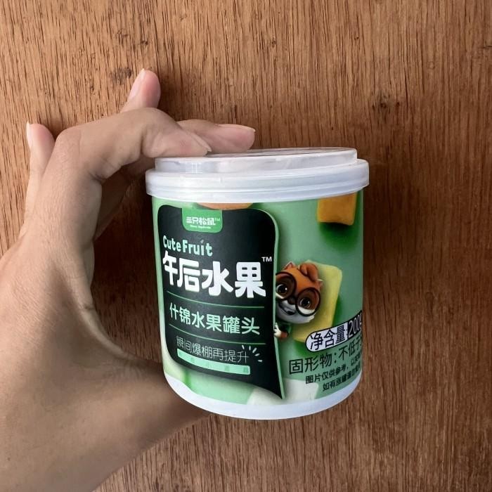 

Cemilan instan buah kaleng shui guo guan tou Kualitas Terbaik