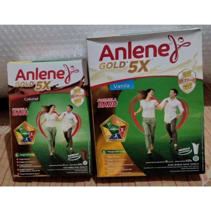 Anlene Gold 5X / Susu Bubuk / Susu Lansia / Susu Kalsium