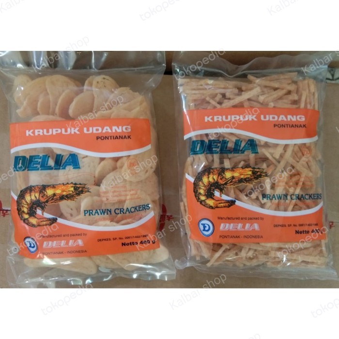 

Delia Kerupuk Udang Pontianak / Krupuk Mentah Rasa Udang Asli