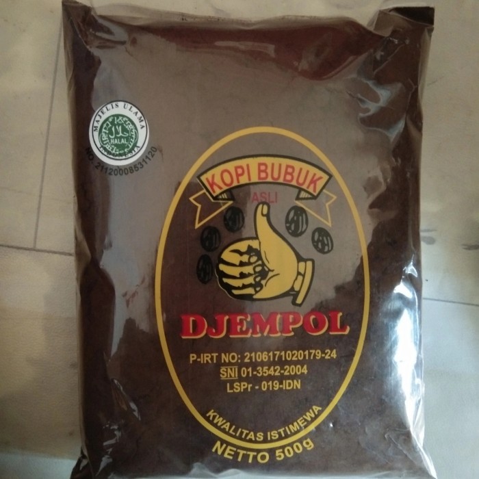 

Kopi Djempol 500Gr (Kopi Jempol Legendaris Asli Pontianak, Bubuk Kopi)