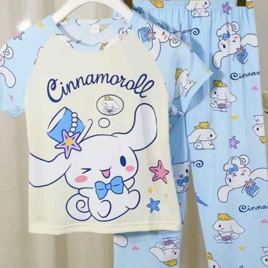 Piyama Cinnamoroll Anak Baju Tidur Anak Cinnamoroll Cute