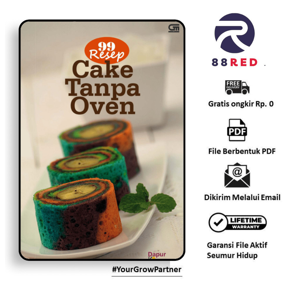 

392. 99 RESEP CAKE TANPA OVEN (DAPUR KIRANA) - [-]