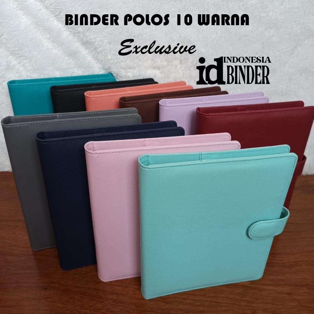 

Terlaris Binder Polos Exclusive 12 Warna Pilihan A5 Dan B5 Baru