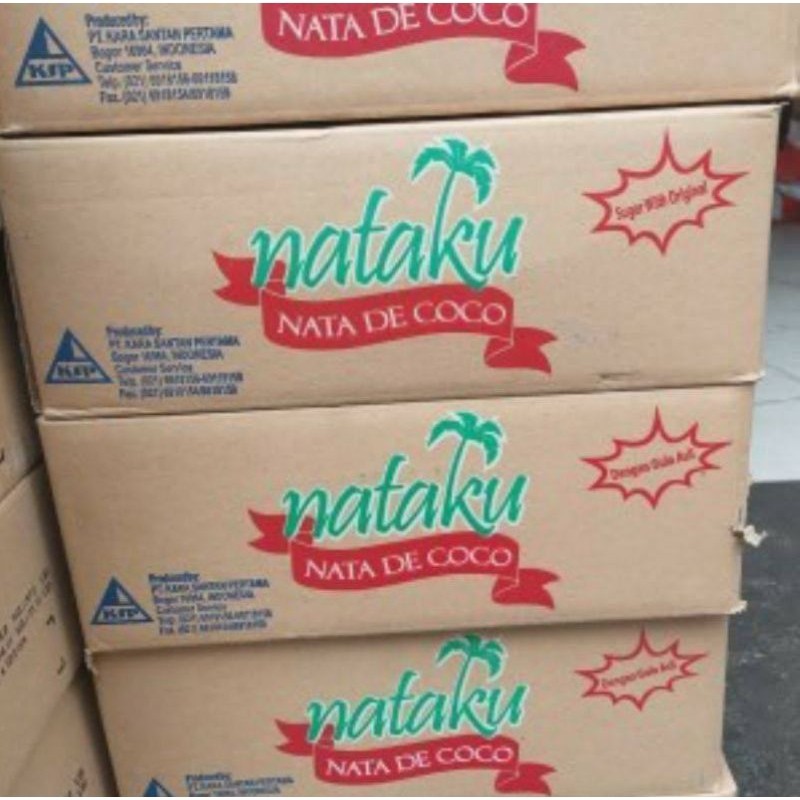 

Nataku Kara Nata De Coco Dadu Lebih Kecil Isi 6Pcs x 1Kg Pengiriman Expedisi