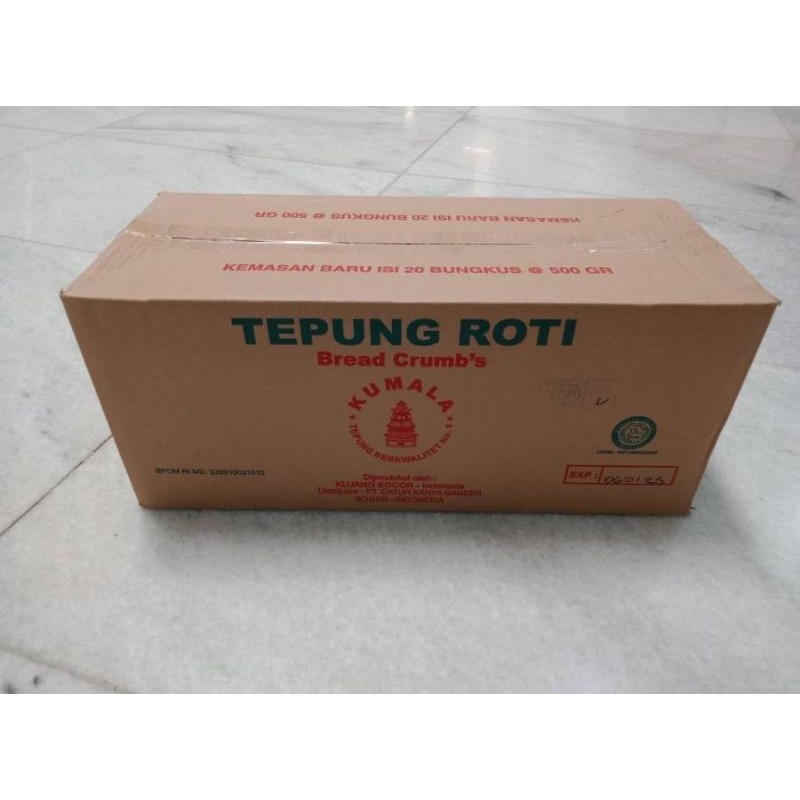 

Tepung Roti Kumala Isi 20Pcs x 500Gr Khusus Cargo Dan Reguler