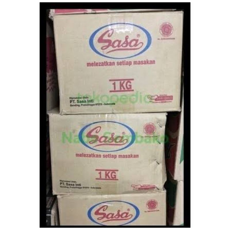 

Sasa 1Kg Per Dus Isi 12Pcs Khusus Cargo Dan Expedisi