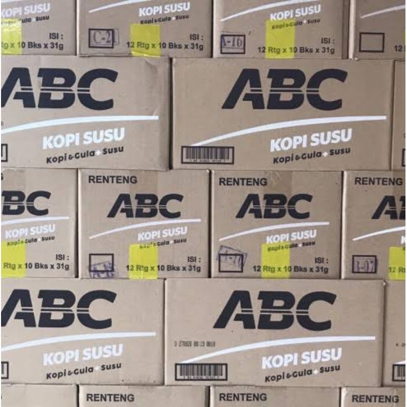 

Kopi ABC Susu Sachet Per dus (120bks)