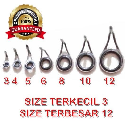 # OSEG SIZE  3 4 5 6 8 10 12 Ring guide / Marit / OseK / Cincin PCT / OSEK / Ring PCT bahan stainles