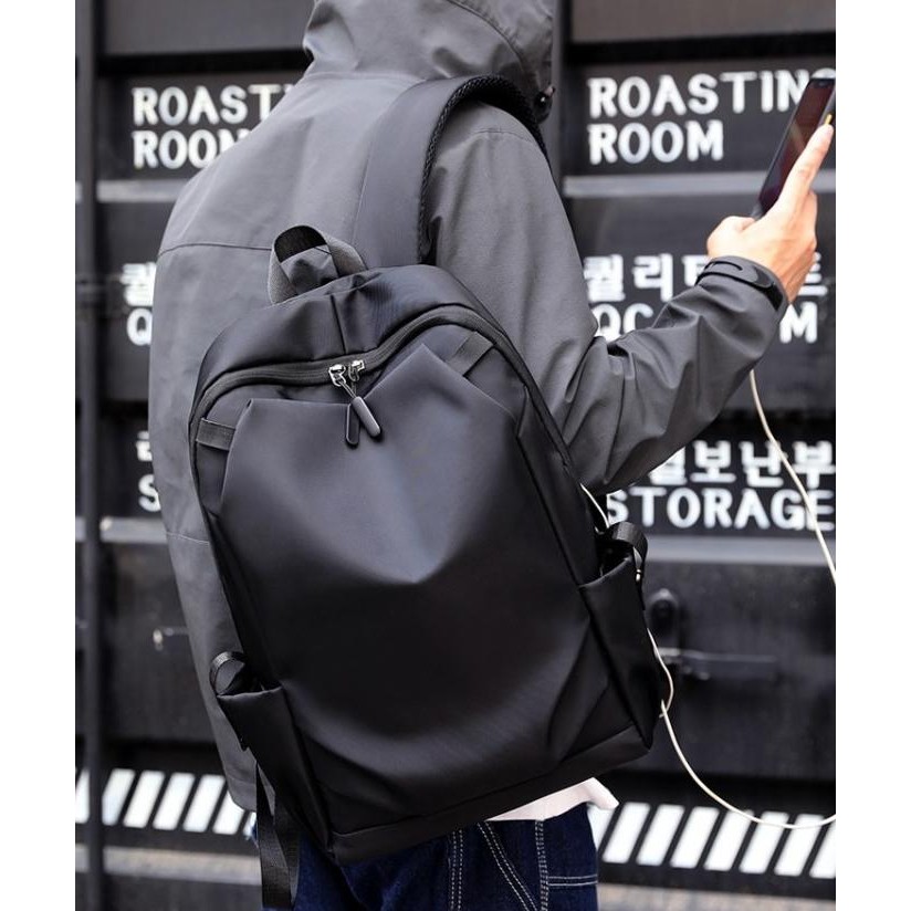 BP68 Ransel Import Bold Wave Nylon Waterproff Laptop s.d 15,6 Inchi