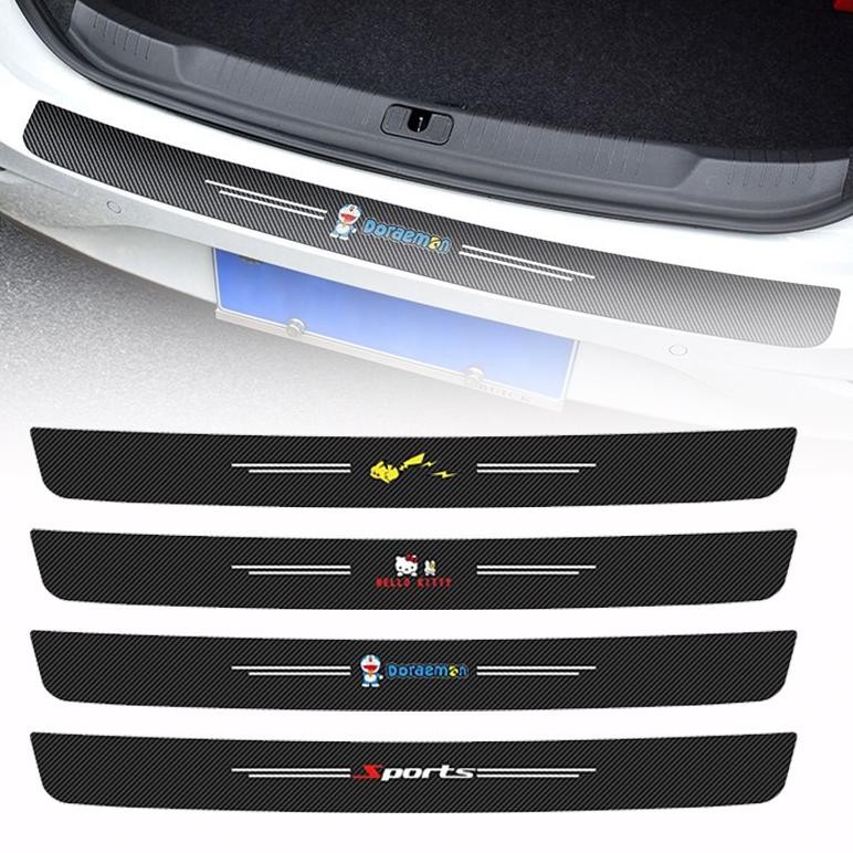 Premium Karet Pelindung Bumper Belakang Mobil / Pelindung Bumper Bagasi Mobil Universal Aksesoris Mo