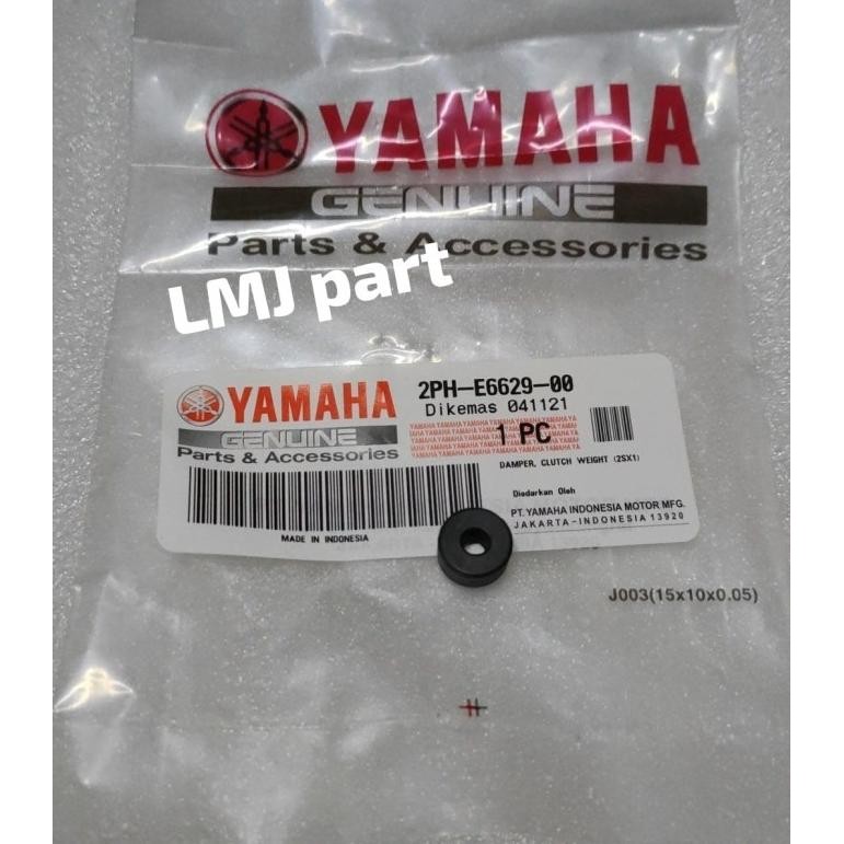 KARET DAMPER KAMPAS GANDA CVT FINO XRIDE GEAR 125 YGP 2PH-E6629-00