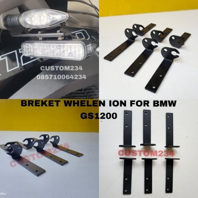 Breket Pangkon Whelen Ion Untuk Bmw Gs1200 Posisi Di Lampu Sen #Gratisongkir