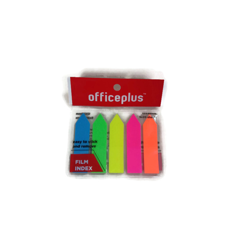 

Gramedia Cirebon - OFFICE-P FILM INDEX ARROW 12x48MMX20SHT X5COLOR