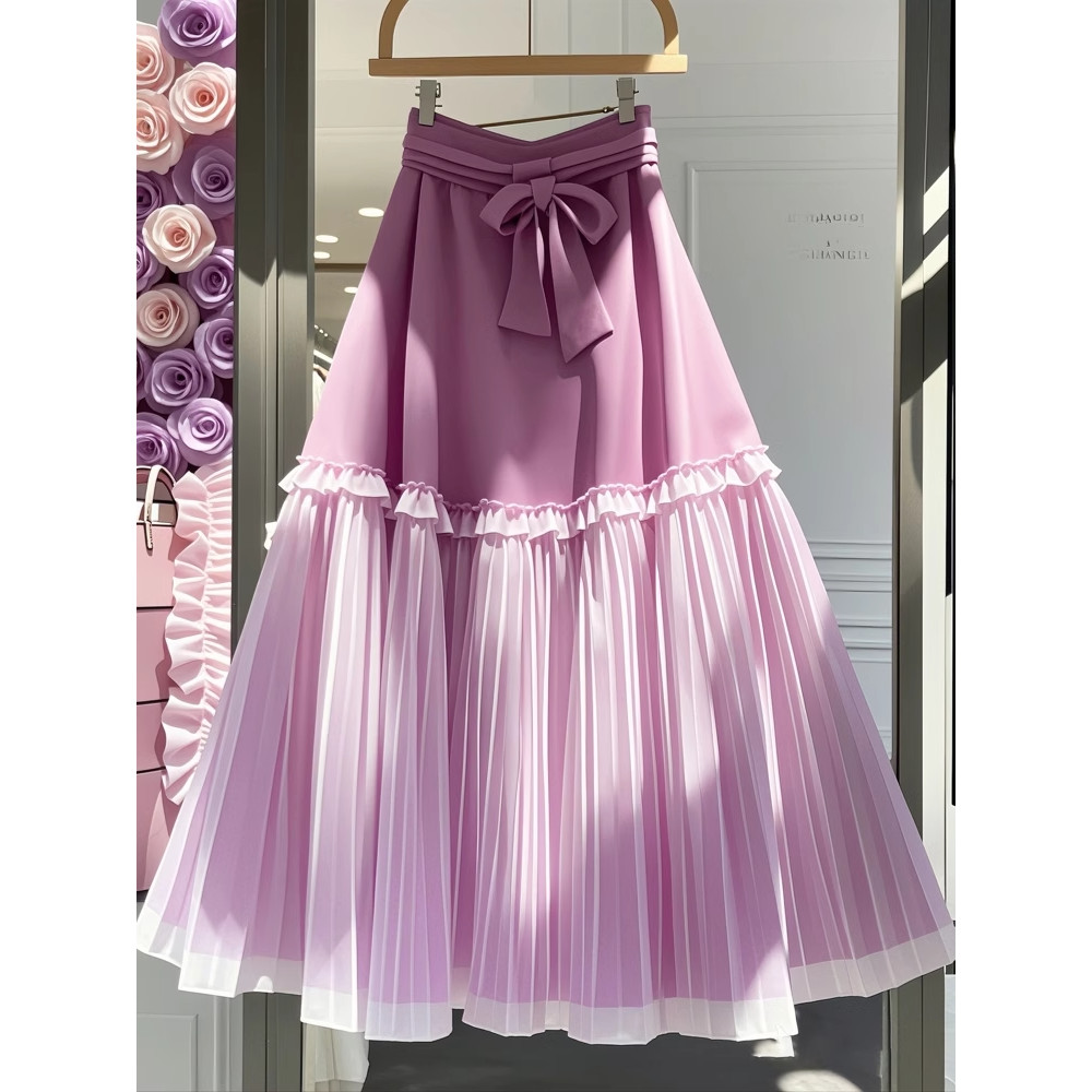 Rok Wanita Warna Ungu