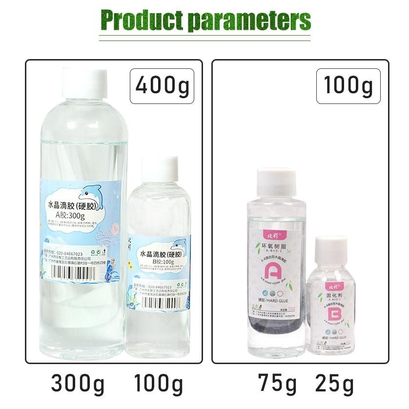 Hobi & Koleksi Lainnya 100/400G Epoxy Resin Bening / Epoxy Resin / Epoxy Resin Bening