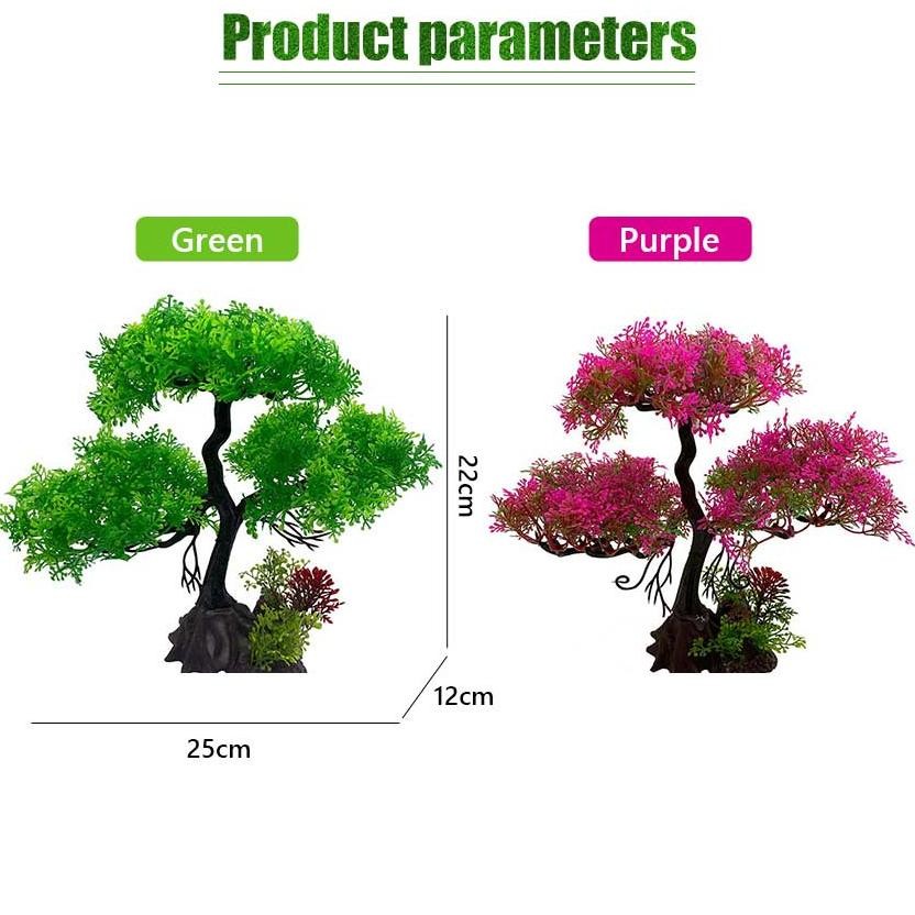 Hobi & Koleksi Lainnya bonsai  aquascape sudah terpasang moss weeping