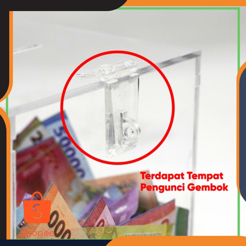 

Terlaris Kotak Amal Akrilik Ukuran Besar (30x30x30) - Rangkai Sendiri Keren