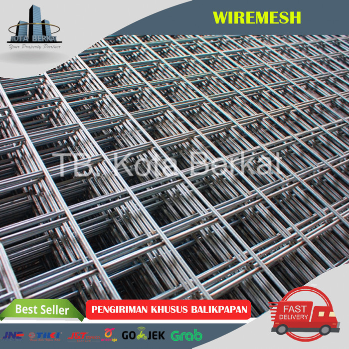 Wiremesh Roll/ Besi Wiremesh/ Besi Ulir Ukuran M6 Sni Restock